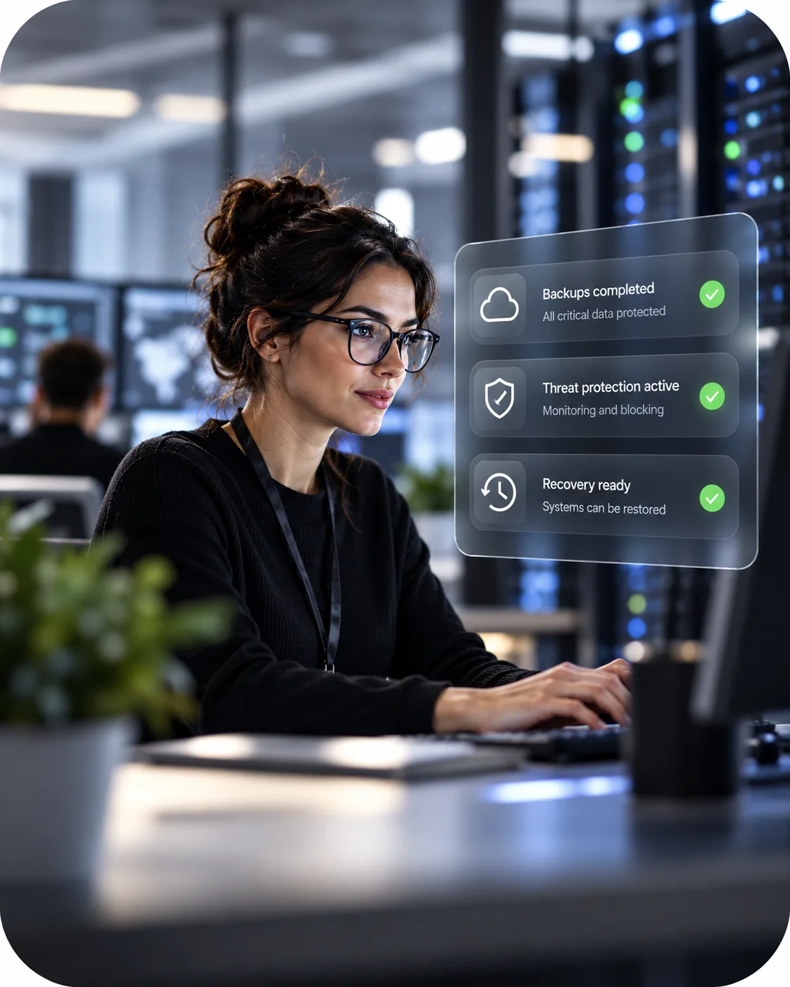 Cybersecurity operations in action